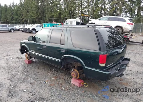 2003 Chevrolet Blazer Ls из США, поврежденный, VIN 1GNDT13X53K146529